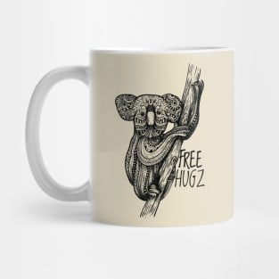 Free Hugs Koala Mug